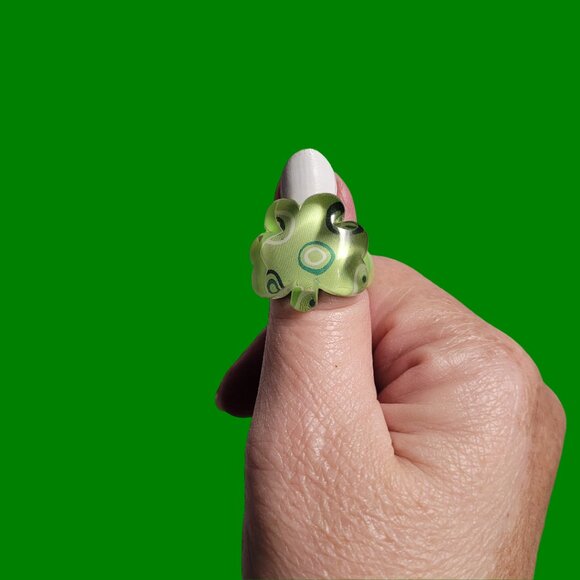 St. Patrick's Day Acrylic Ring or Lucky Ring - NWOT - Picture 1 of 16